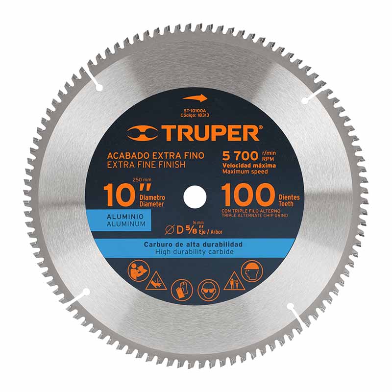 Sierra Para Aluminio 10X5/8 St-10100A Truper